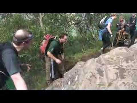 Grant climbs Ben Nevis with Team Barclays and The Wheel Life for Capability Scotland