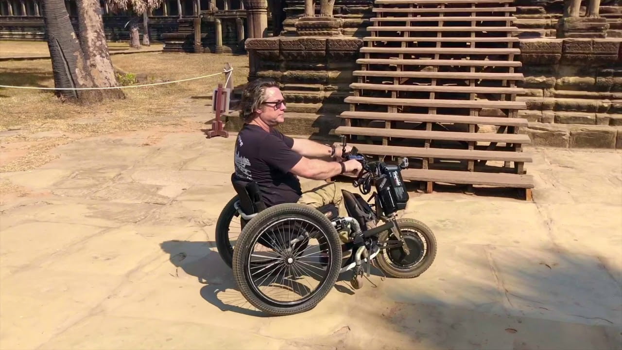 Grant travels to Angkor Wat temples Cambodia