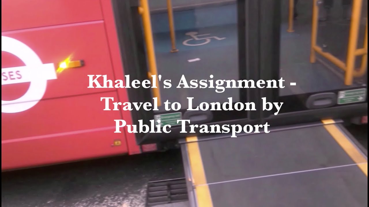 Khaleel travels to London on the Trains buses to give us his Accessibility review