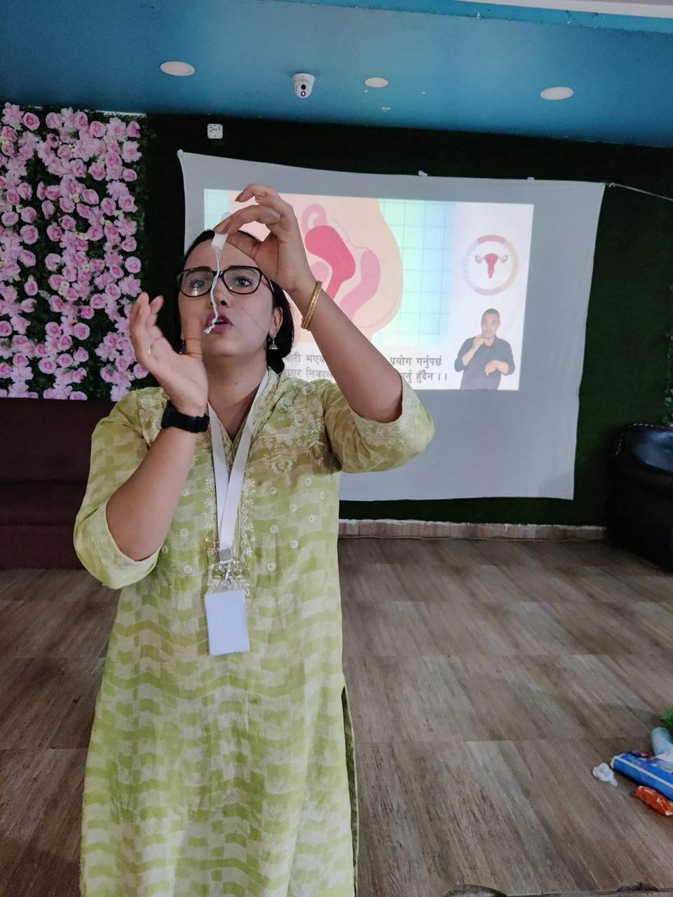 Improving SRHR Access for Adolescent Girls and Women with Visual Impairments in Nepal